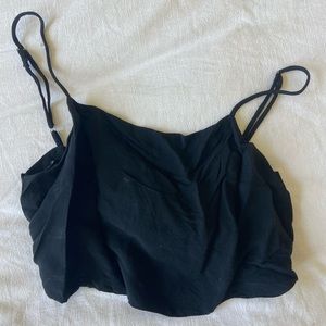 Brandy Melville | Black Tie Top